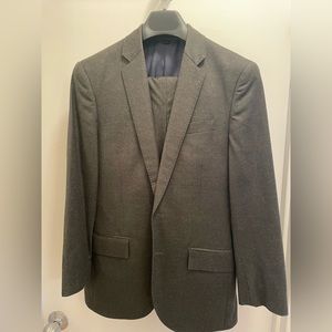 J. Crew Ludlow Suit in Heathered Italian Wool Flannel